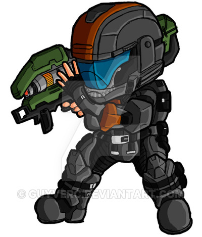 400x469 Halo Spartan Clipart