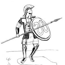 230x230 Nice Design Ideas Spartan Warrior Coloring Pages Halo To Print