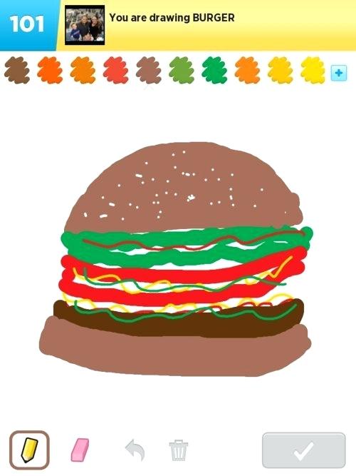 500x667 draw a burger how to draw a hamburger step burger draw something