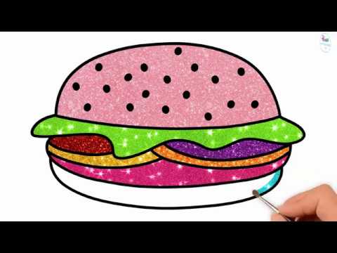 480x360 How To Draw A Hamburger Cheeseburger Cute And Easy