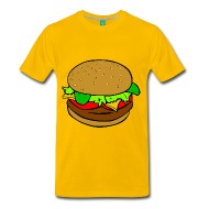 190x190 Shop Hamburger Drawing T Shirts Online Spreadshirt