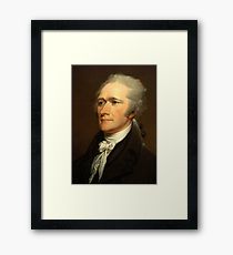 210x230 alexander hamilton drawing framed prints redbubble