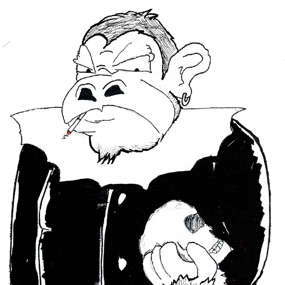 1000x1000 Alas Hamlet Button The Crazy Dumbsaints