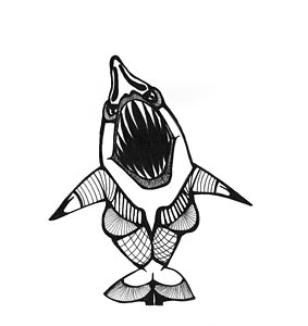 283x300 Hammerhead Sharks Drawings