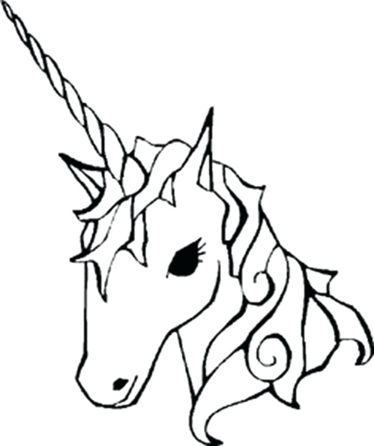 736x878 Simple Unicorn Drawing Hammerhead Shark Drawing Simple Easy