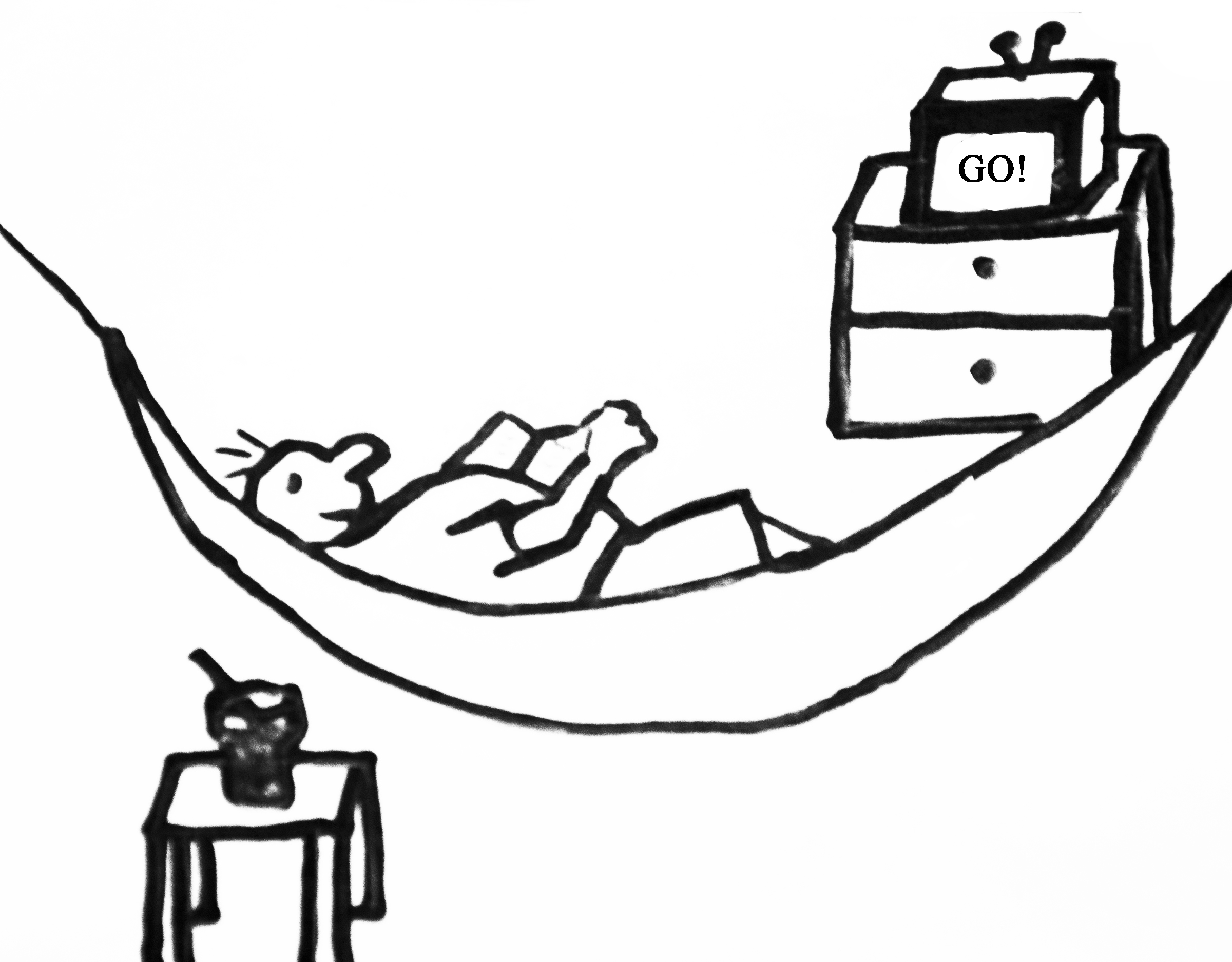 2400x1875 Hammock Drawing Boating For Free Download