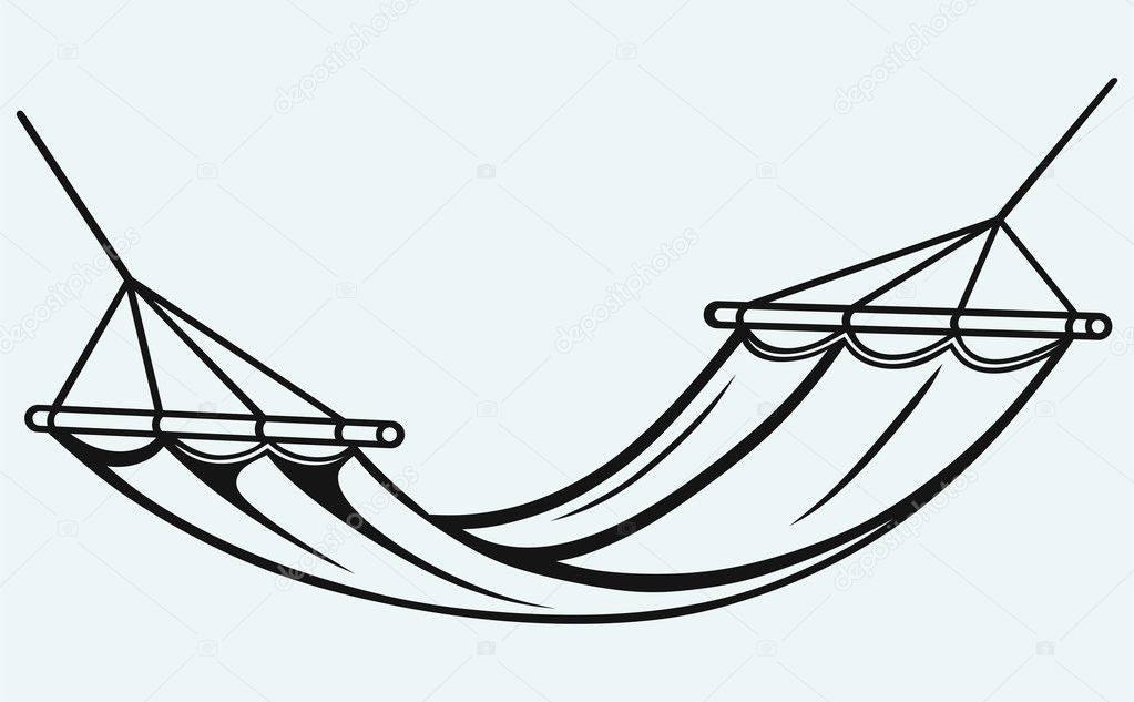 1023x633 Relaxing Drawing Hammock For Free Download