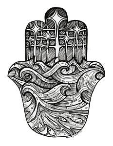 232x300 hamsa art