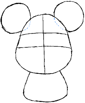 300x363 How To Draw Hamtaro The Cartoon Pet Hamster With Simple Drawing