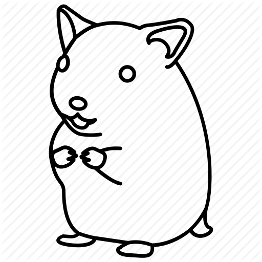 512x512 Collection Of Free Hamster Drawing Easter Download On Ui Ex