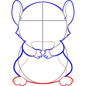 302x302 Draw A Hamster, Step