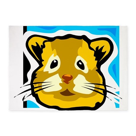 460x460 Hamster Drawing Rug