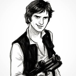 320x320 Just A Loose, Quick Sketch Of Han From Tonight What Are Your