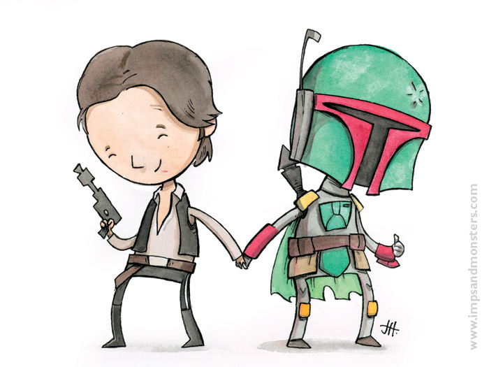 700x525 Making Up Han Solo Boba Fett