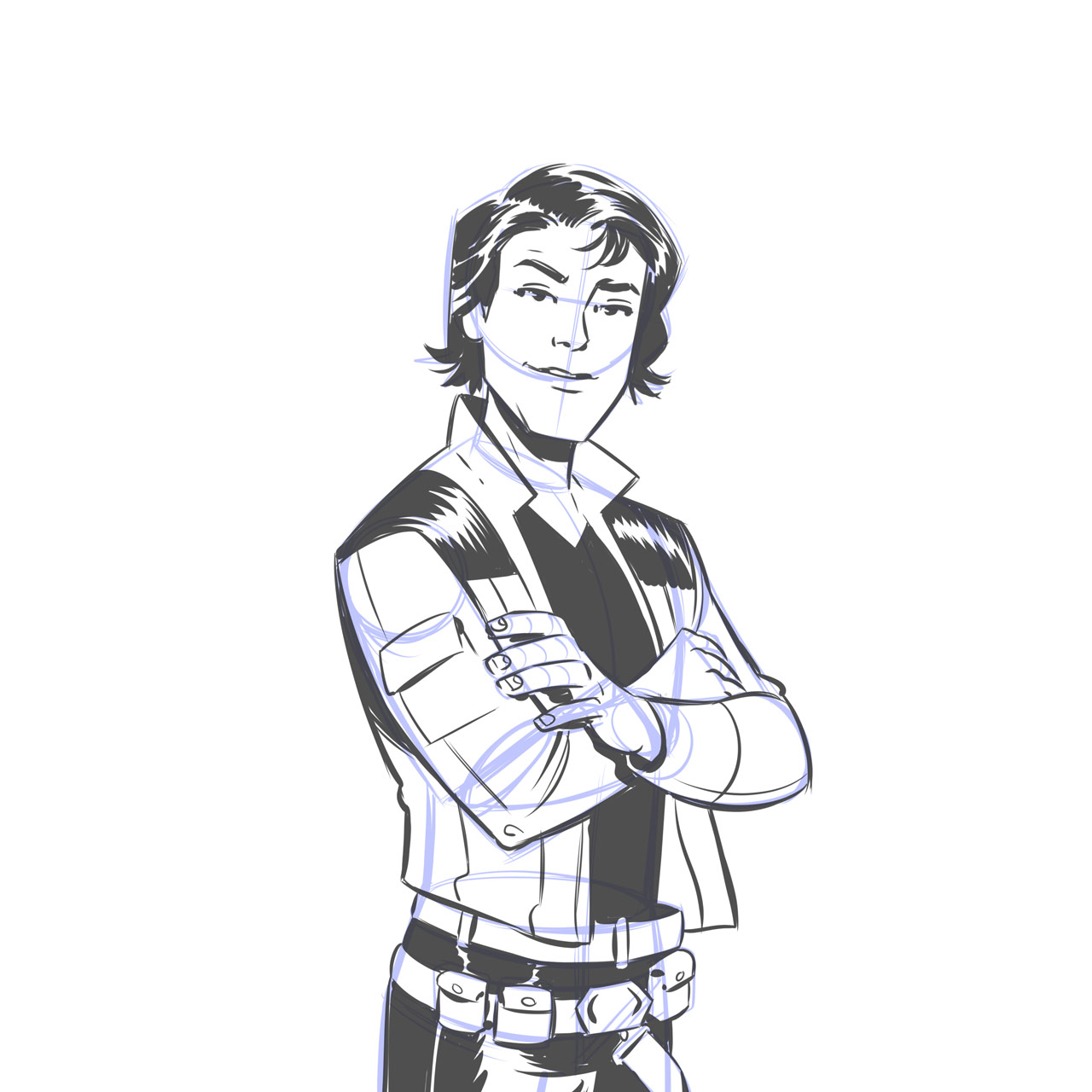 1280x1280 elsa charretier teaches us how to draw han solo
