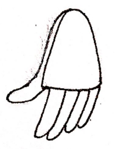 391x490 How To Draw A Hand Fazzino