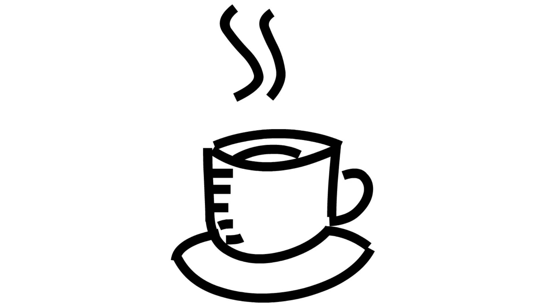 1920x1080 Coffee Or Tea Animation Illustration Hand Drawing Transparent