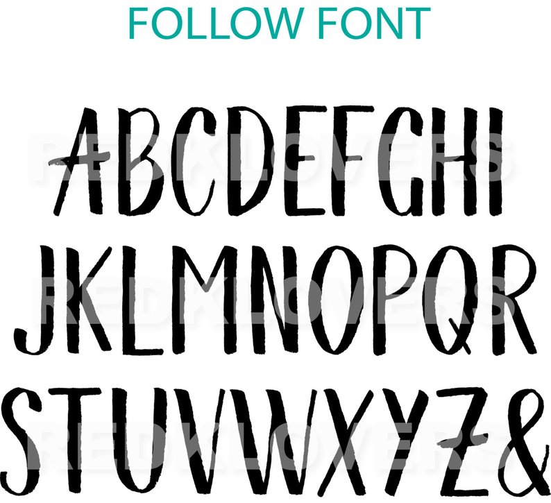 794x725 Silhouette Dxf Font Block Calligraphy Chalkboard Hand Etsy