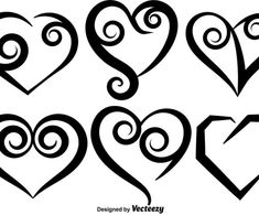 235x195 Delightful Hand Drawn Heart Tattoo Images Heart Hands Drawing