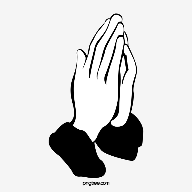 640x640 Namaste, Pray, Cartoon Hand Drawing Png Image And Clipart For Free