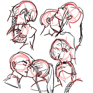320x320 Some Kissing Practice I Did I Heavily Used References Cause I