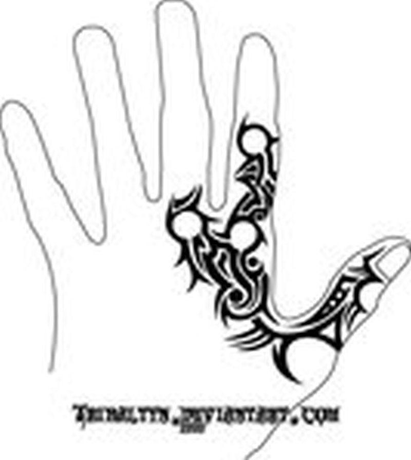 800x896 Hand Tattoos