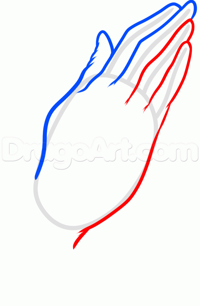 644x988 How To Draw Praying Hands Tattoo, Step