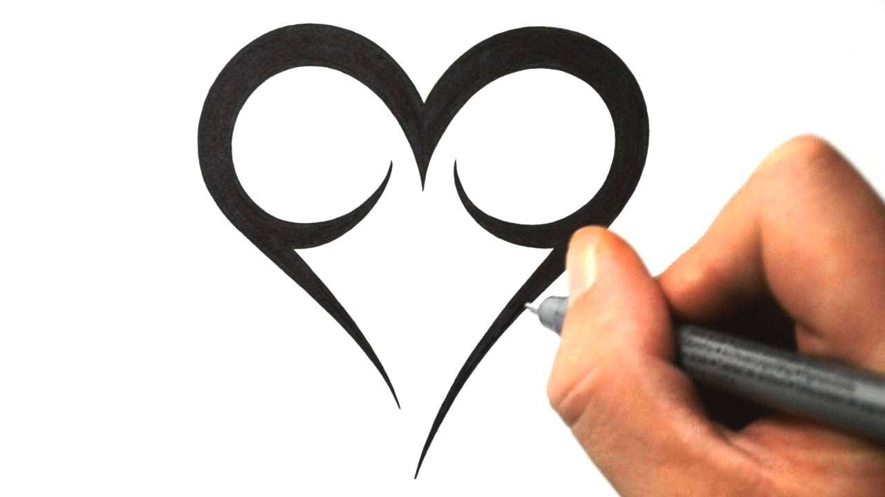 1280x720 Easy Drawn Hearts Hand Tattoos Ideas And Designs