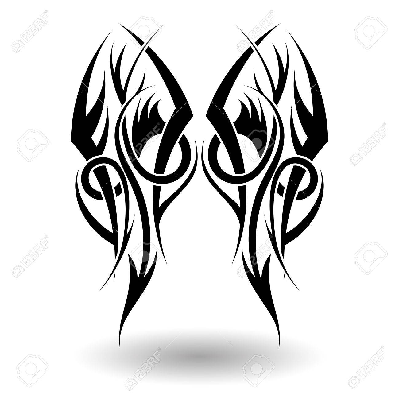 1300x1300 Tribal Tattoos Clipart Hand