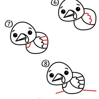336x336 Turkey Drawing Cute Easy Simple Tutorial Activity Kindergarten