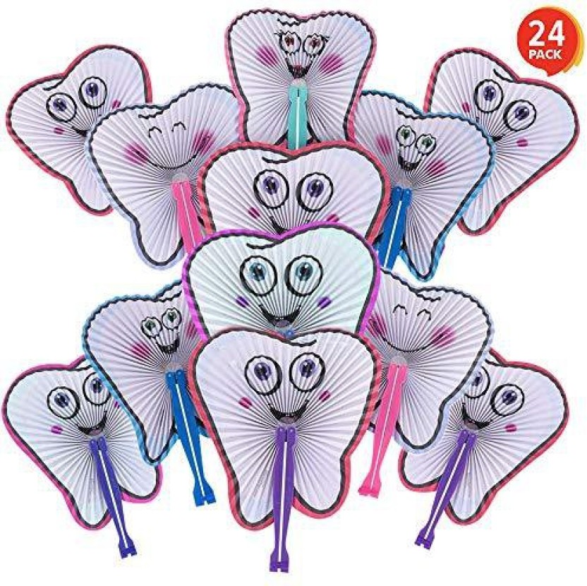 832x830 Artcreativity Handheld Folding Fans For Kids