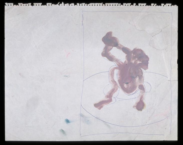 730x577 Figure With Foot In Hand', Francis Bacon, Tate