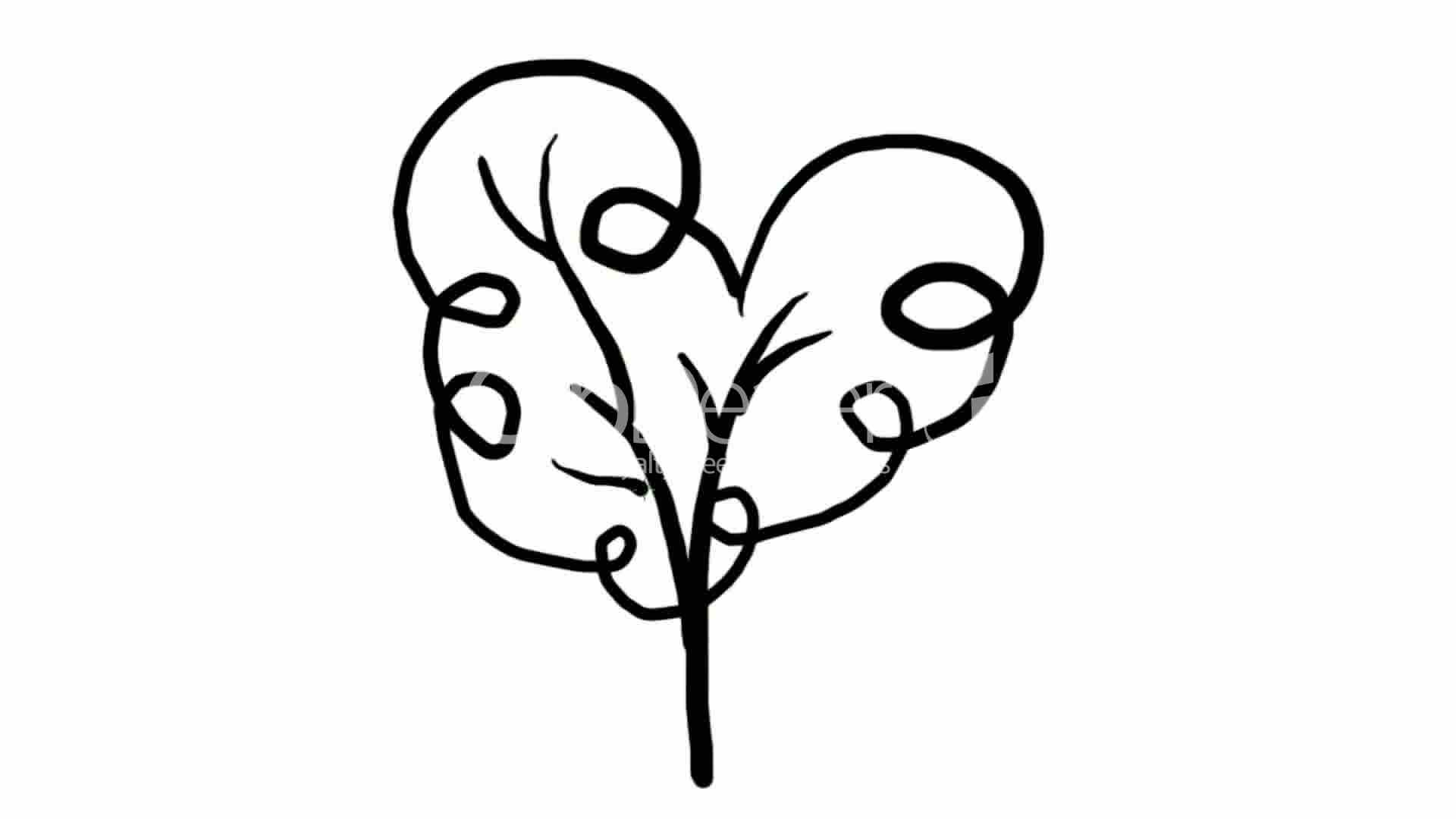 1920x1080 Drawing Of Tree,hand Painting Video Material,sketch Children