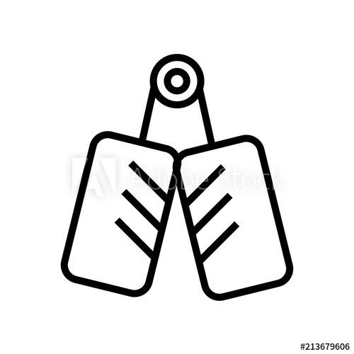 500x500 Handgrip Icon Vector Sign And Symbol Isolated On White Background