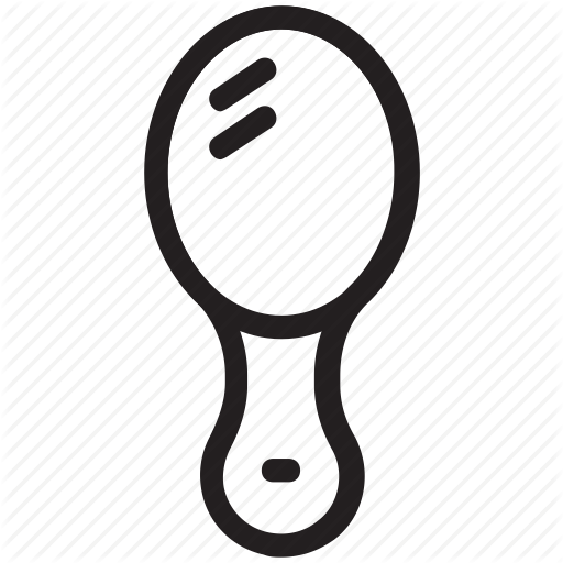 512x512 Collection Of Free Mirror Vector Hand Held Download On Ui Ex