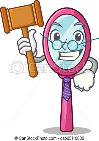 333x470 Judge Handheld Mirror