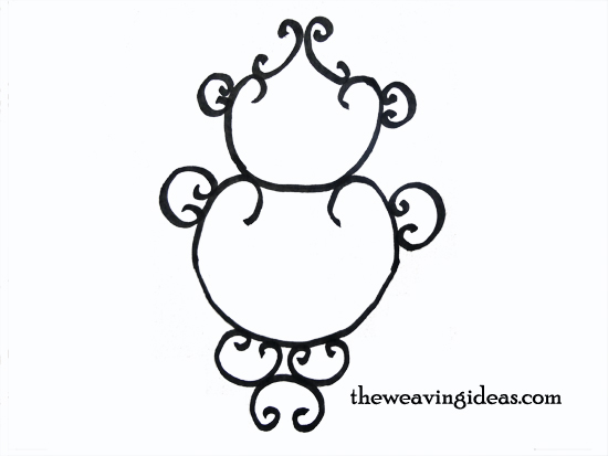 550x413 Hand Holding Flower Drawing