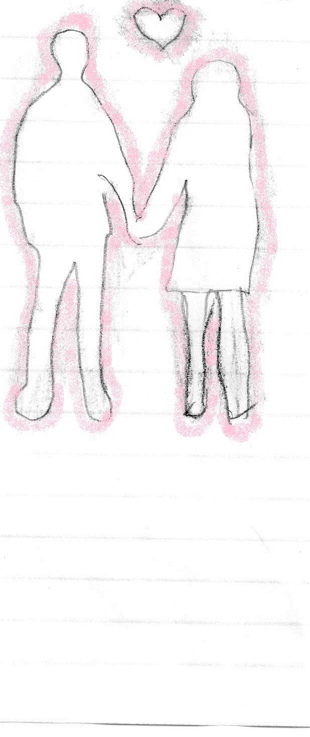 618x1469 Two People Holding Hands Sketch