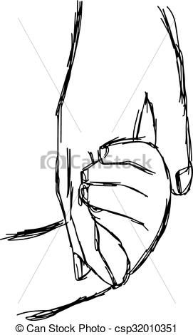 271x470 Clipart Of A Hand