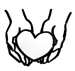 300x283 Hand Holding Heart Clipart Free Clipart