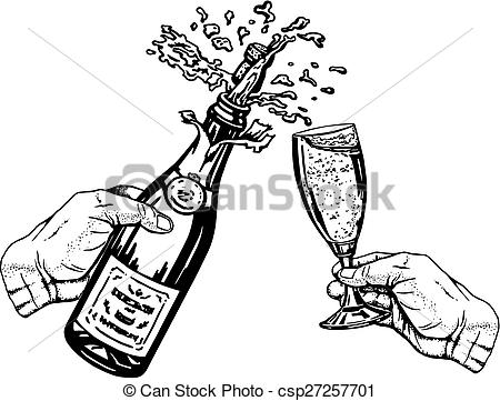450x361 Cartoon, Hand Drawn, Vector, Sketch, Illustration Of Bottle