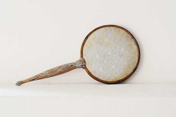 570x378 Ornate Hand Mirror Drawing