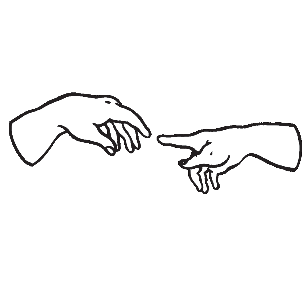 1080x1080 Hand Of God Sticker