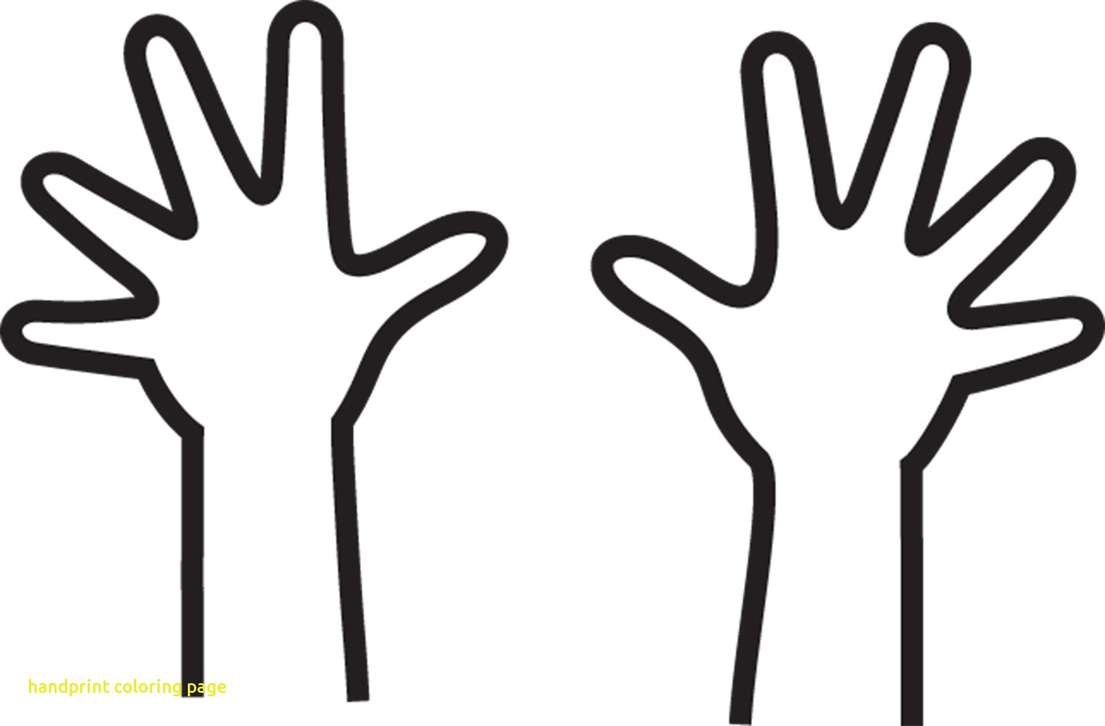 1600x1051 Hand Outline