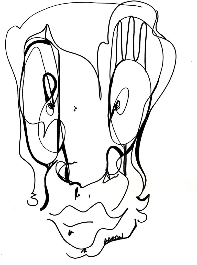 Hand Over Mouth Drawing