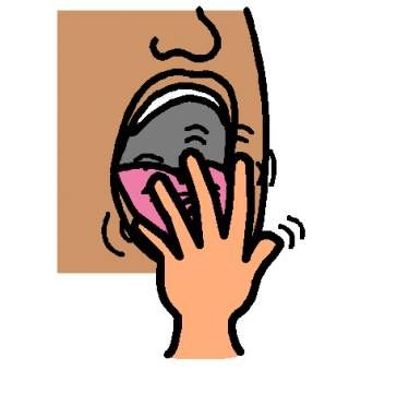 364x372 Fingers In My Mouth Social Story