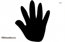 209x136 Hand Palm Silhouette Icon Drawing Silhouette Pics
