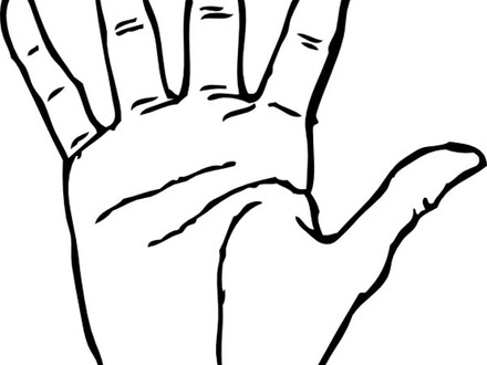 440x330 Hands Love Card Coloring