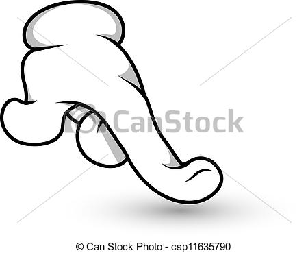 450x369 Creative Design Art Of Cartoon Hand Finger Pointing Down Vector