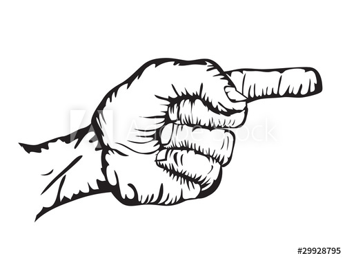 500x375 Hand Pointing Way